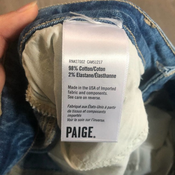 Paige Denim Kendra Sutton Wide Leg Jeans - Picture 5 of 5